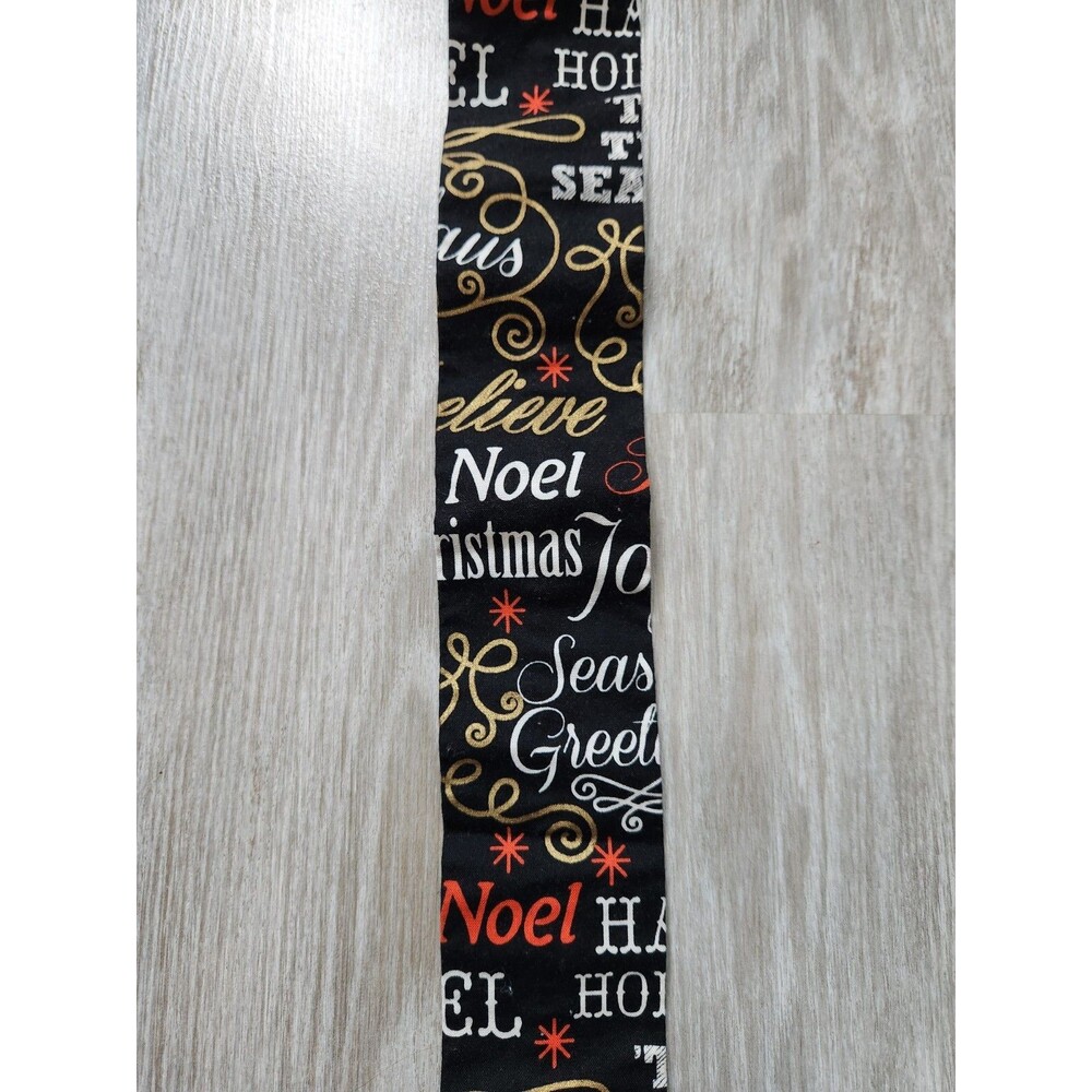 Handmade Christmas Holiday Black Stethoscope Cover Medical Nurse Accessory EUC - Picture 3 of 4